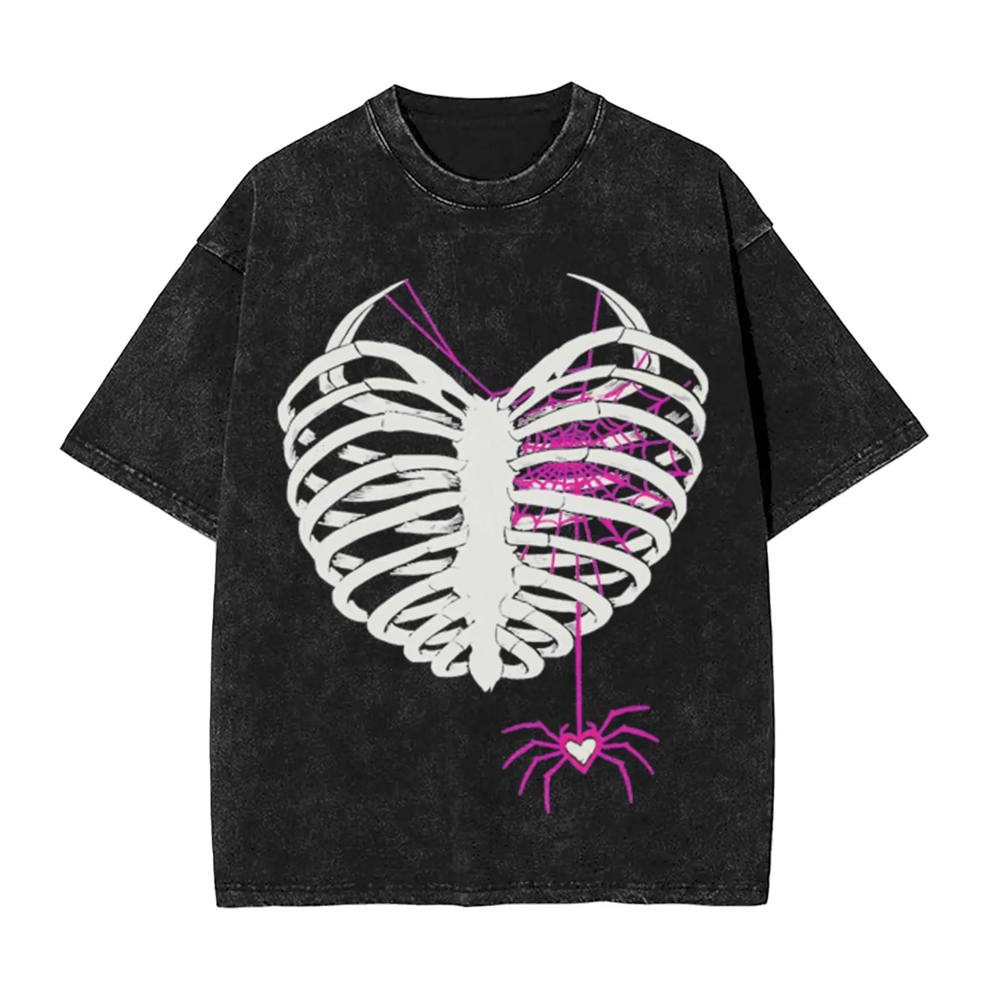 Camiseta AJ Lee Spider Web para hombre, Camiseta Vintage 100% de algodón, camiseta de manga corta con cuello redondo, ropa de regalo de cumpleaños