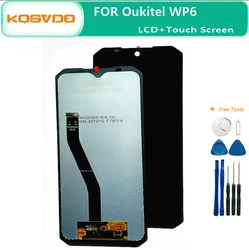 Original 6.3 Inches WP 6 Replacement For Oukitel WP6 LCD Display Touch Screen Digitizer Assembly +Tools