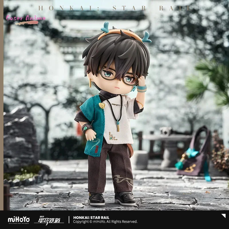 

【miHoYo/Honkai: Star Rail 】Dan Heng Doll Train Tour Movable Action Figures Game Peripheral Dress-Up Doll Decoration Gifts