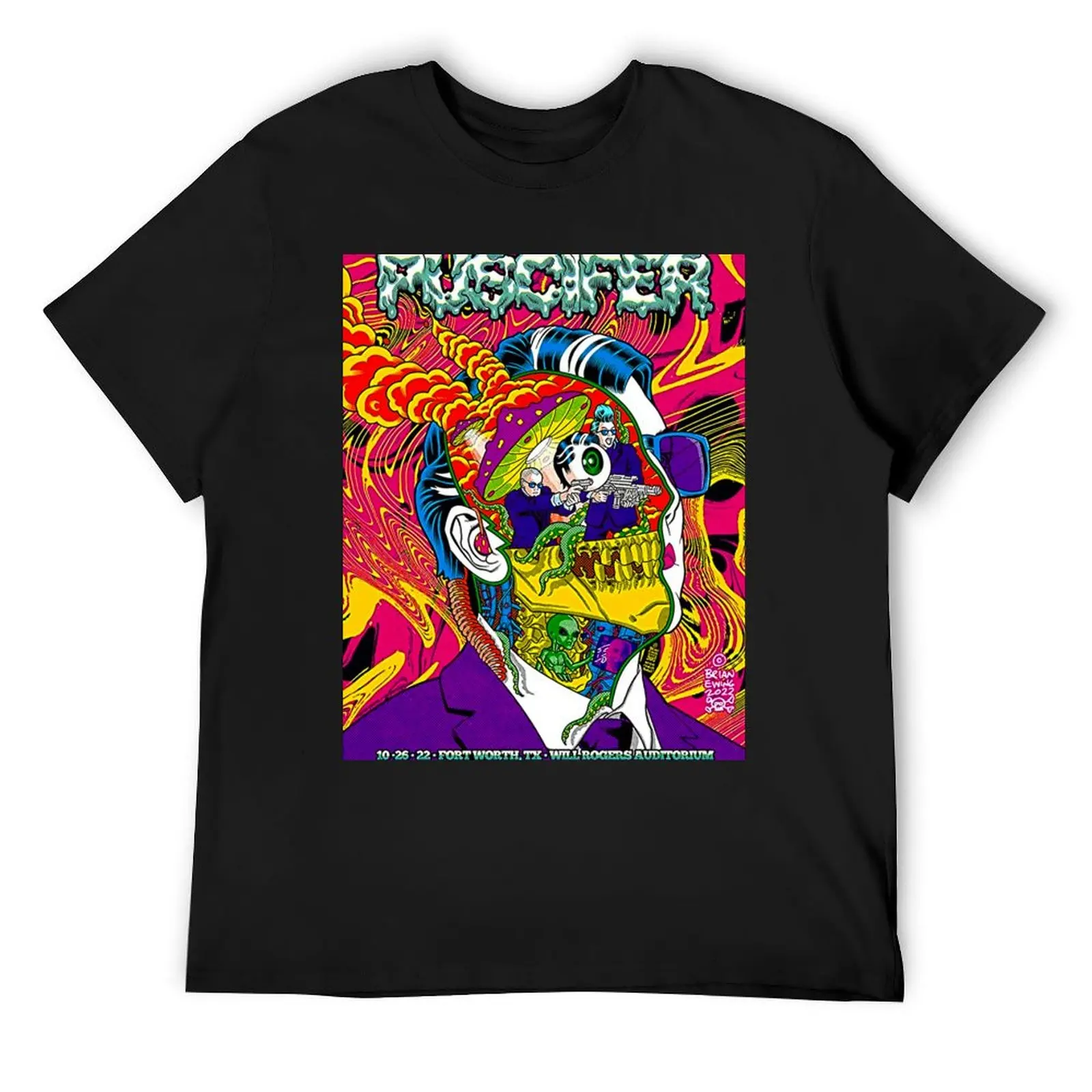 

Puscifer Summer 2022 Tour poster T-Shirt kawaii clothes fashion shirts T-shirts oversize Funny t-shirt designer t shirt men