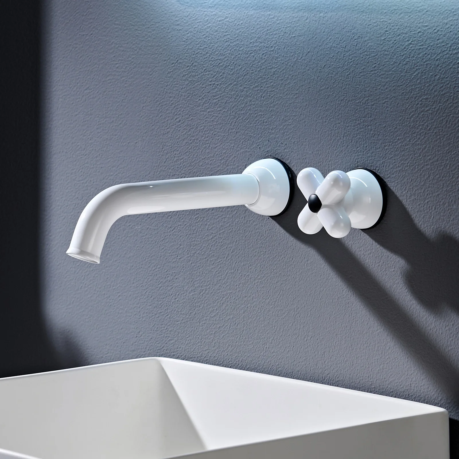 Candy Color Bathroom Basin Faucet with Multifunction Aerator Brass Bathroom Sink Tap