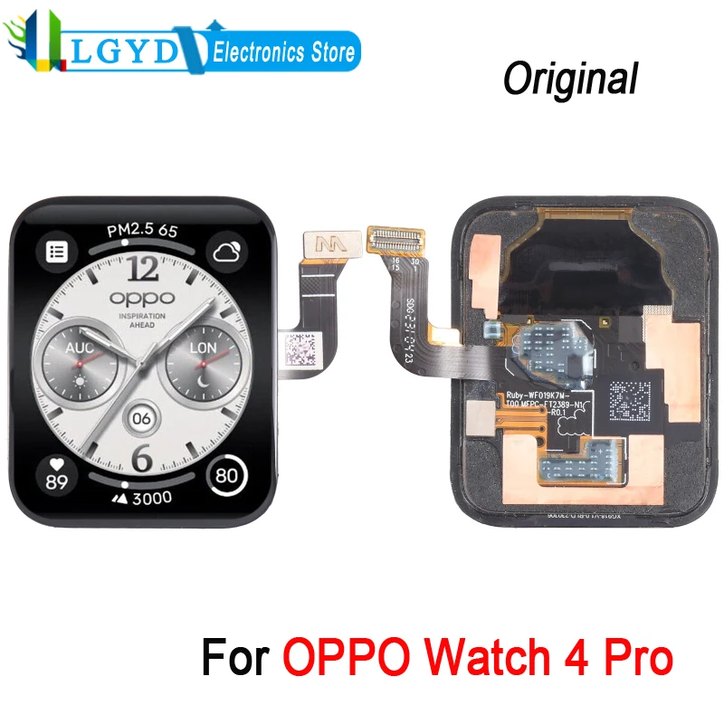 

Оригинальный 1,91 дюймовый ЖК-экран для OPPO Watch 4 Pro LTPO AMOLED Полный изогнутый дисплей и дигитайзер полная сборка запасные части для ремонта