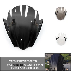 For Suzuki Gladius 650 SFV650 ABS 2009-2015 2013 2009 Motorcycle Universal Motorcycle Windshield Windscreen 7/8