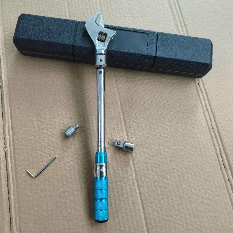 5-60N.M Torque Preset Torque Wrench, Multifunctional Multipurpose Torque Wrench Chrome Plated 45