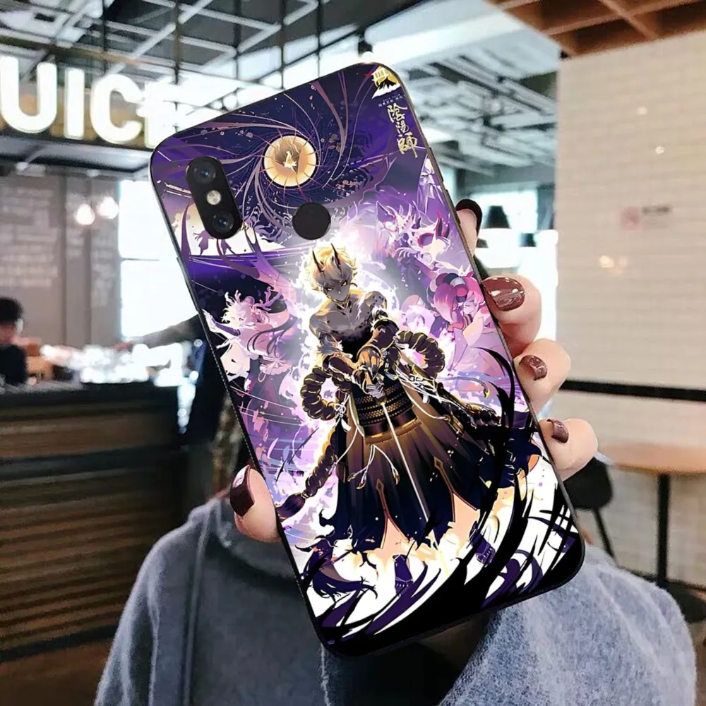 Cartoon Onmyoji Phone Case For Xiaomi Mi 5X 8 9 10 11 12 Lite Pro 10T PocoX3pro PocoM3 Note 10 Pro Lite