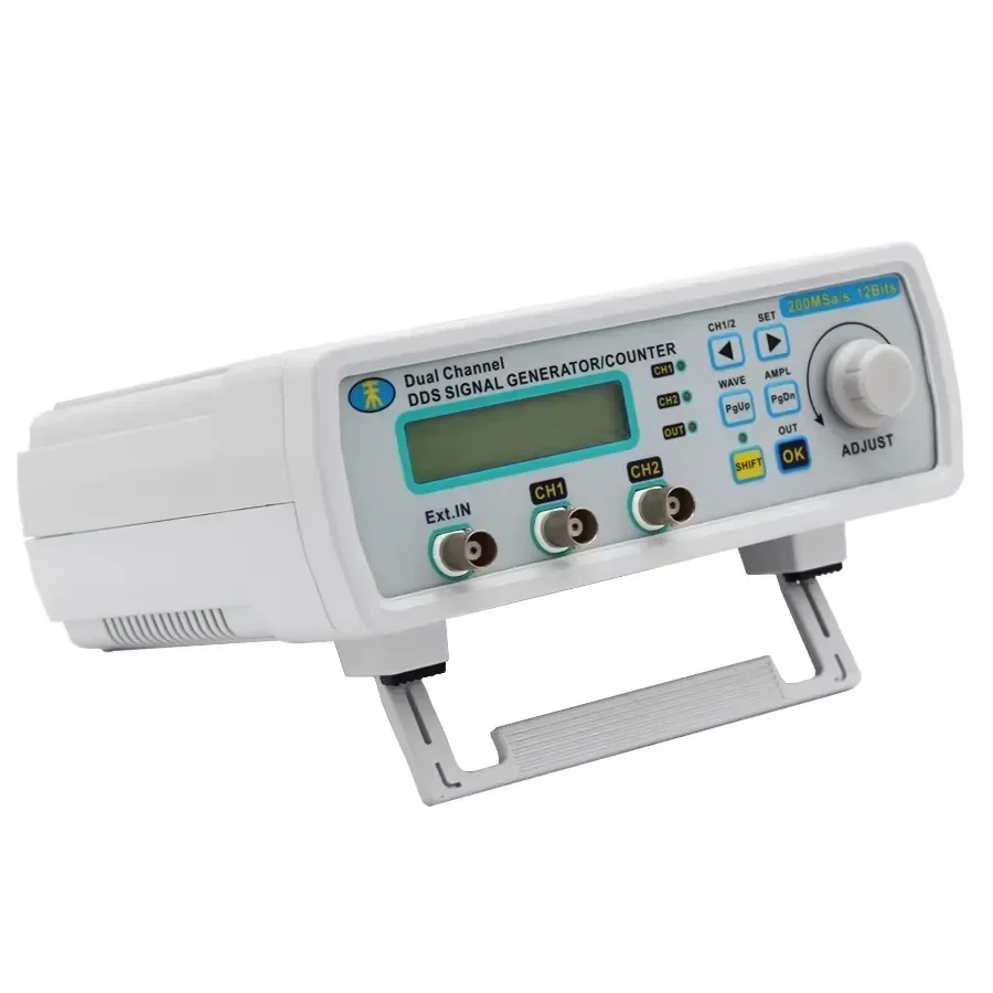 

FoMHS-5200A High Precision Digital Dual-channel DDS Signal Generator Arbitrary Waveform Generator Frequency Meter 200MSa/s 25MHz