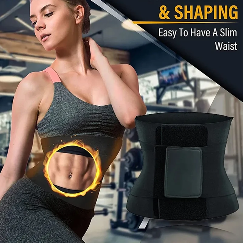 Waist Trainer Corset Body Shapewear Women Bandage Wrap Tummy Trimmer Fitness Girdle Slimming Modeling Strap Snatch Me Up Sports