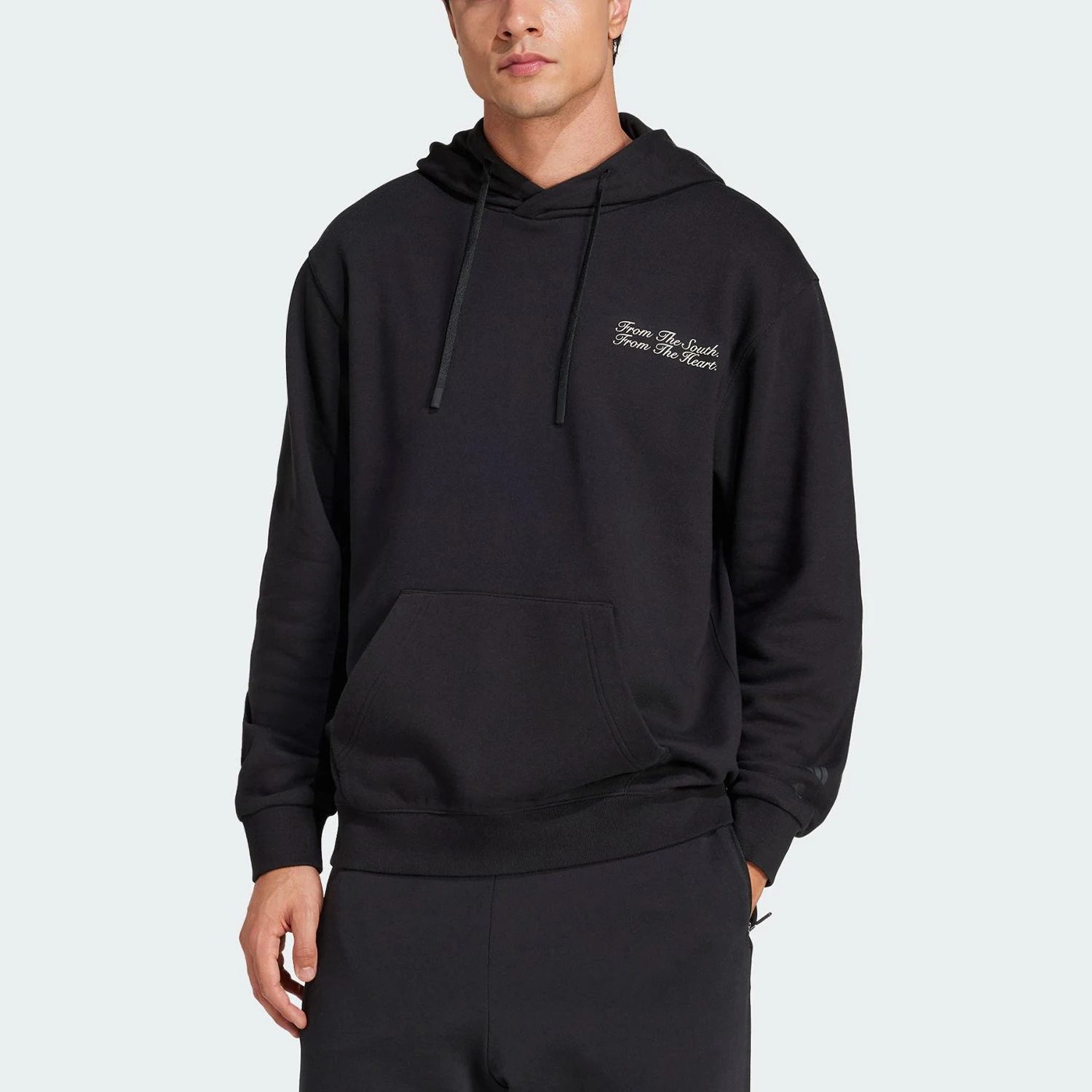 

Adidas genuine Spring/Autumn 2025 Men's Knitted Loose Football Sweatshirt JF0577