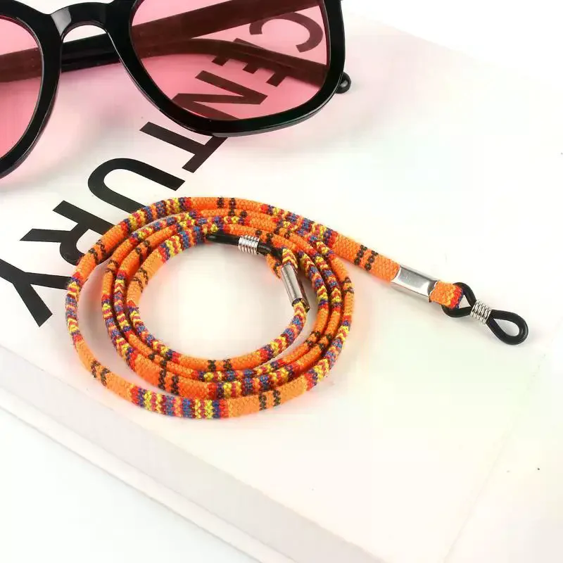 Glasses Sunglasses Cotton Neck Strap High End Ethnic Rope Glasses Fixing Hanging Neck Chain Women Men Eyeglasses Straps Boho