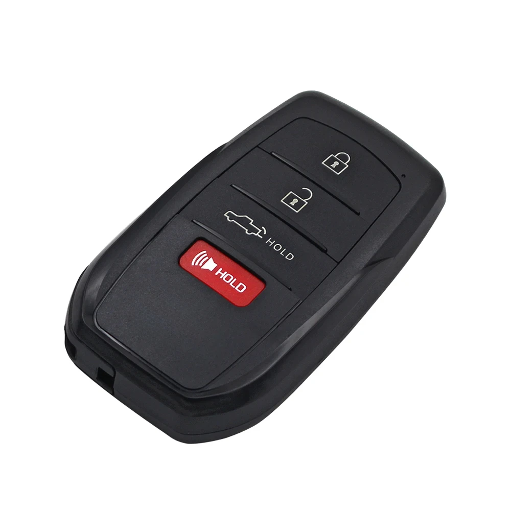 Ecusells 4 Buttons Smart Keyless Go Remote Key 312.09/314.35MHz 8A Chip for Toyota Tundra 2022-2024 8990H-0C010 FCC HYQ14FBX