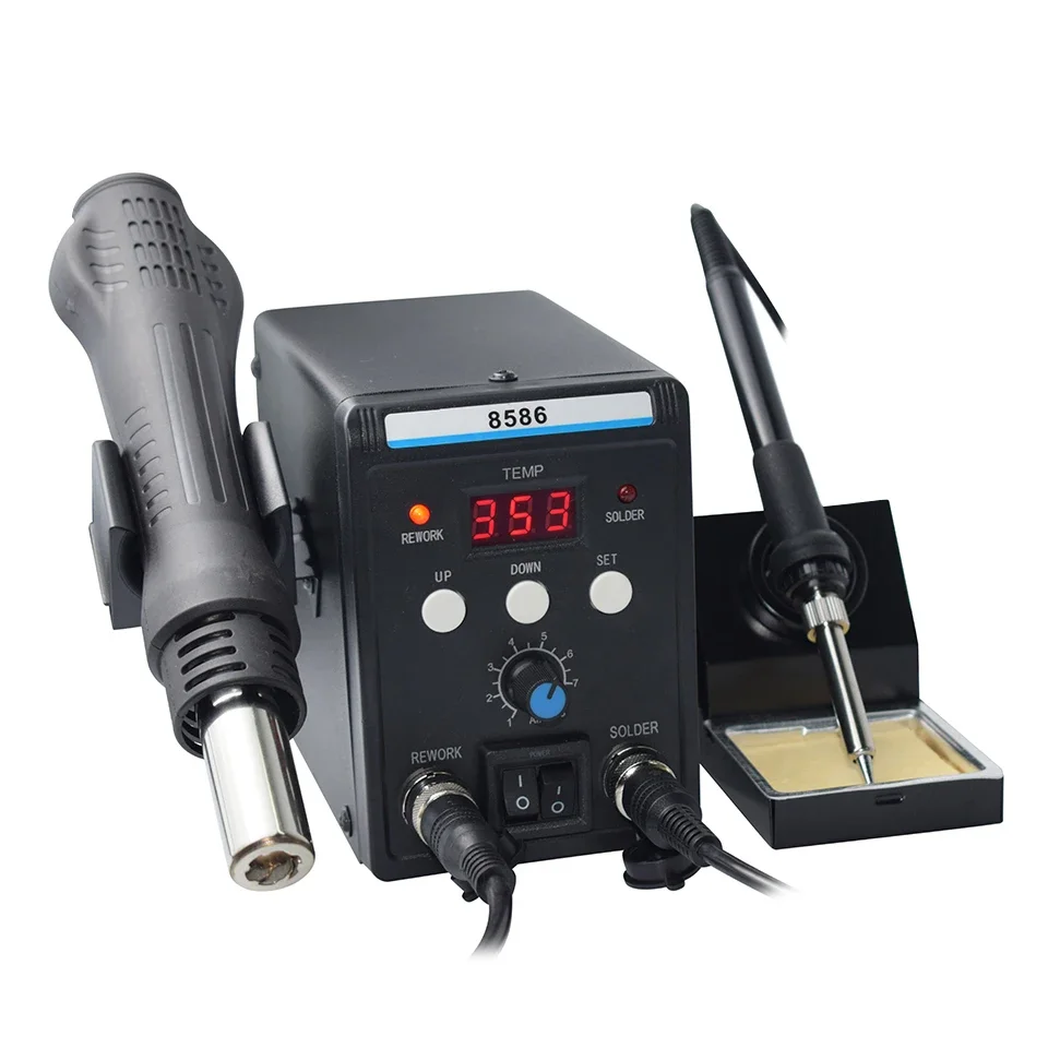 DBL858D digital hot air gun 700W blowing chip disassembly IC repair disassembly welding maintenance workbench