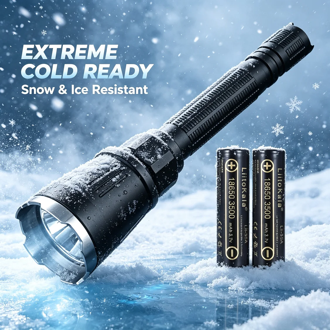 JETBeam BC40 PRO Powerful Tactical Flashlight 2930 Lumens Beam Throw 347M Torch Lighter Ideal for Hunting and Outdoor Activities
