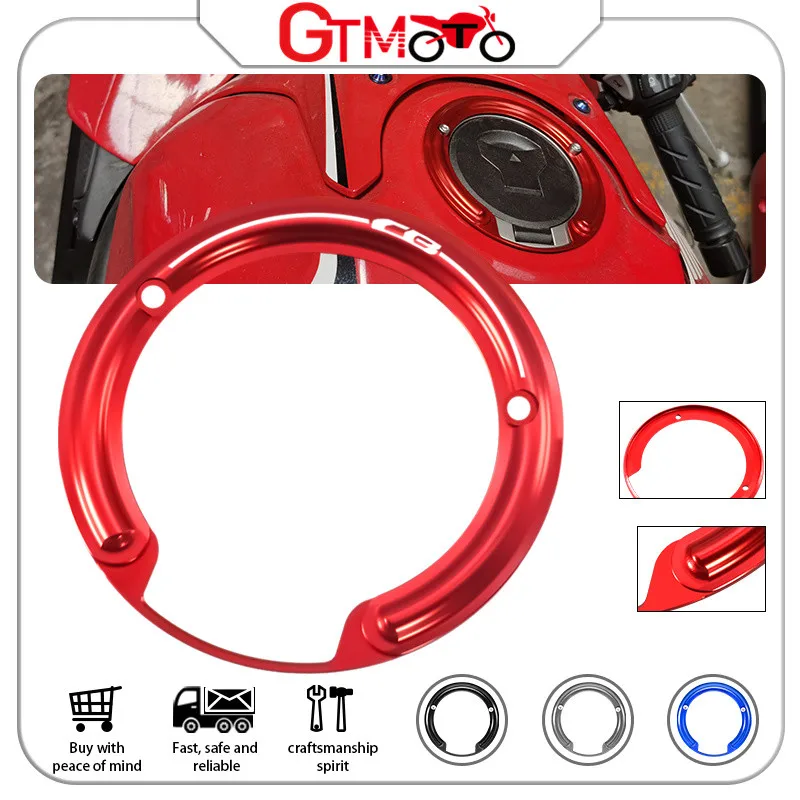 For HONDA CB125R CB250R 2018-2022 2023 Motorcycle Accessories CNC Fuel Tank Oil Cap Decorative Ring Cover Protector cb 125r 250r