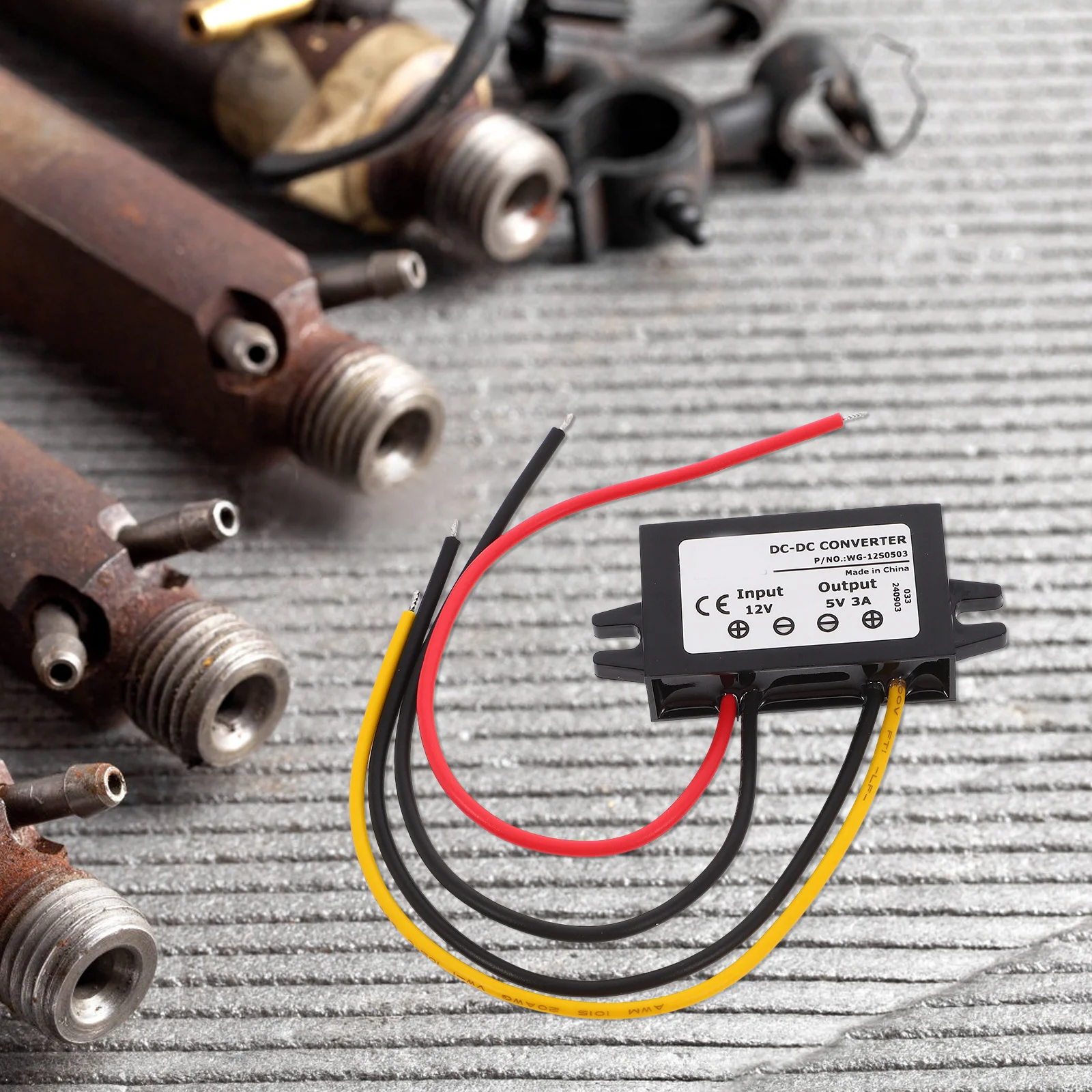 

3a 12V to 5V Dc Power Adapter Voltage Stabilizer for Car LED Display and Devices Travel Converter Direct Current Converter