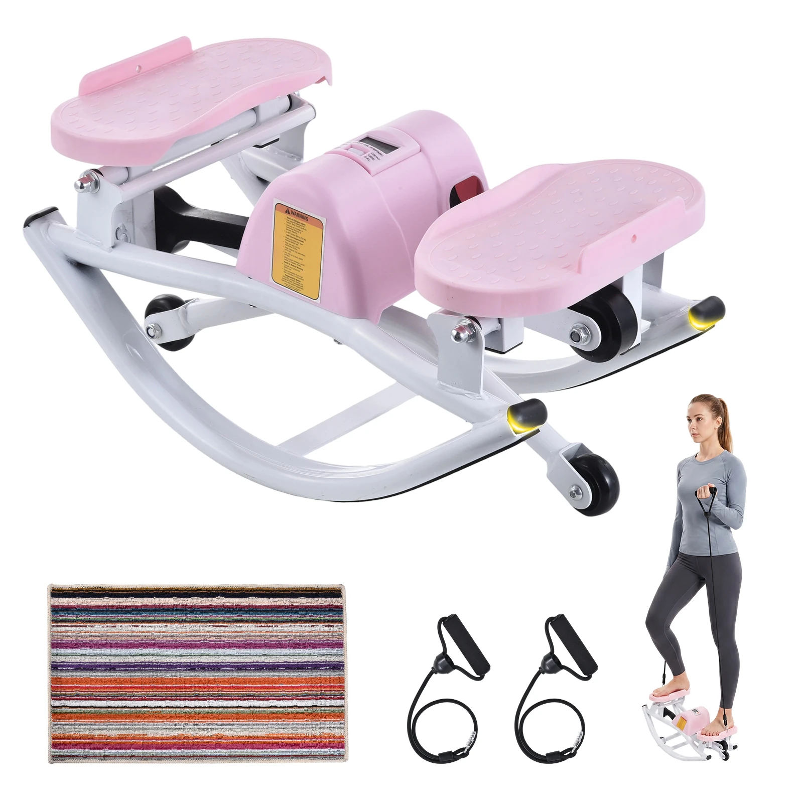Home Gym In Apartment - Rock Stepper, Stepper latéral oscillant de