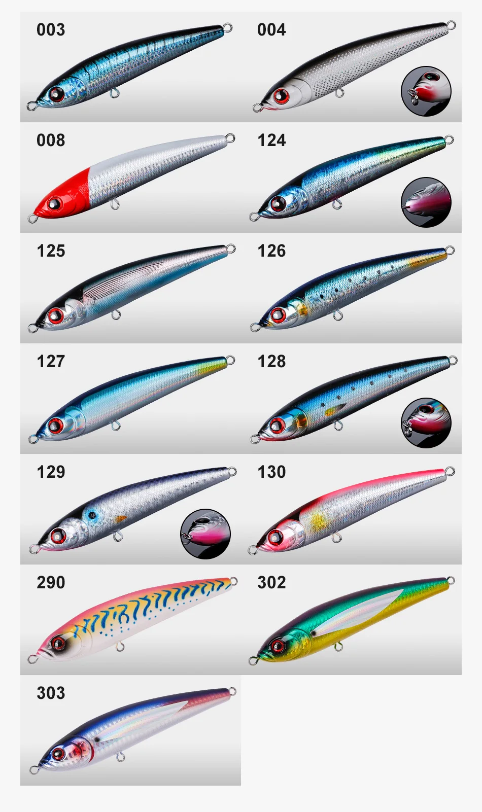 Noeby Stickbait Angelköder 14cm70g 16cm98g 18cm145g Sinkender Bleistift-Kunstköder für Meeres-Thunfisch-Salzwasser-Angelköder – Detail 5