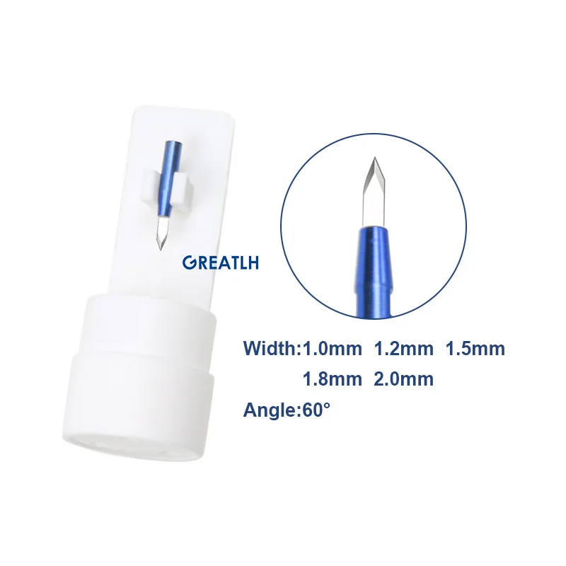 Titan Eye Ophthlamic Surgical Instruments Saphirmesserklinge oder Spitzen