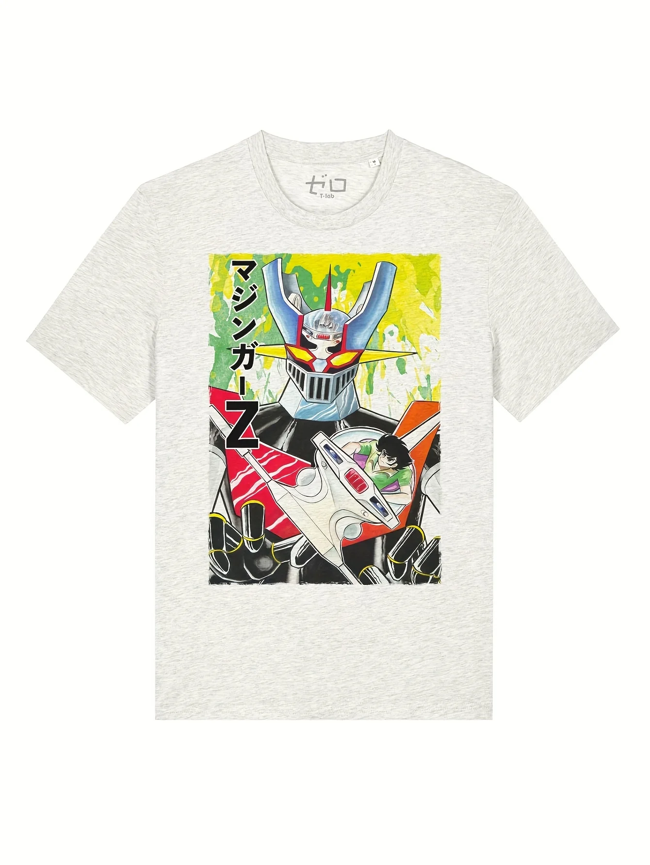 Mazinga Z Robot Mecha Japanese Legendary Cartoon T-Shirt- Anime Things Men Gift Streetwear