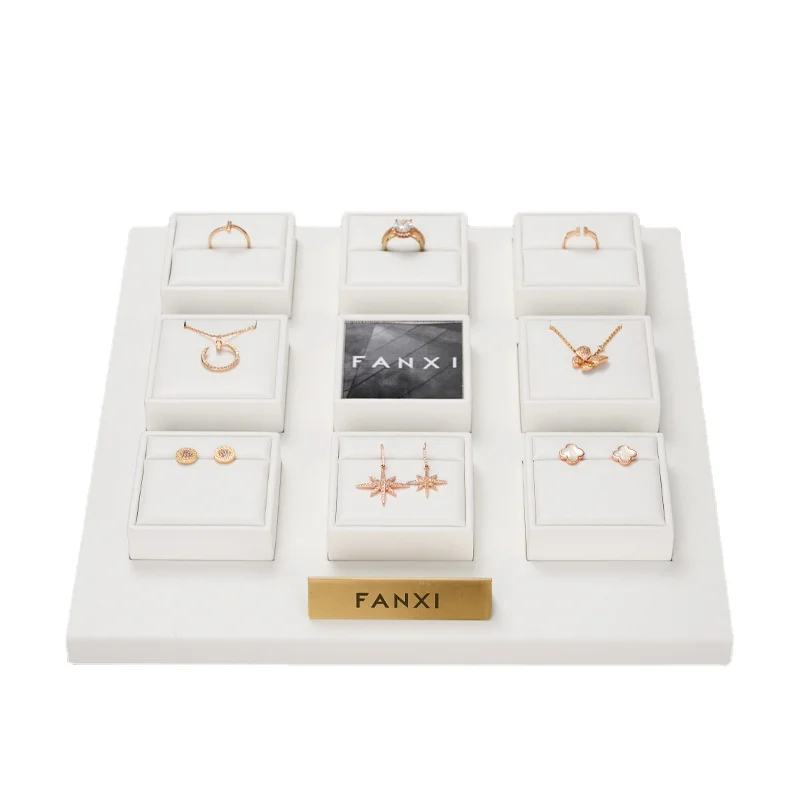 

Fanxi jewelry display props high-grade jewelry display ring earrings necklace counter jewelry display rack