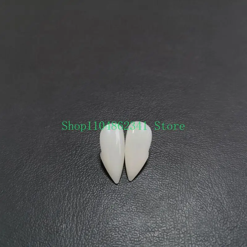 5asd 1 cặp cho răng giả răng nanh Đạo cụ răng giả Đạo cụ Halloween Party Dec