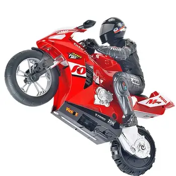 Moto RC 1/6, voiture RC auto-stable, course, drift, cascades, jouet électrique pour enfants 10 best sales Moto radiocommandée - №2