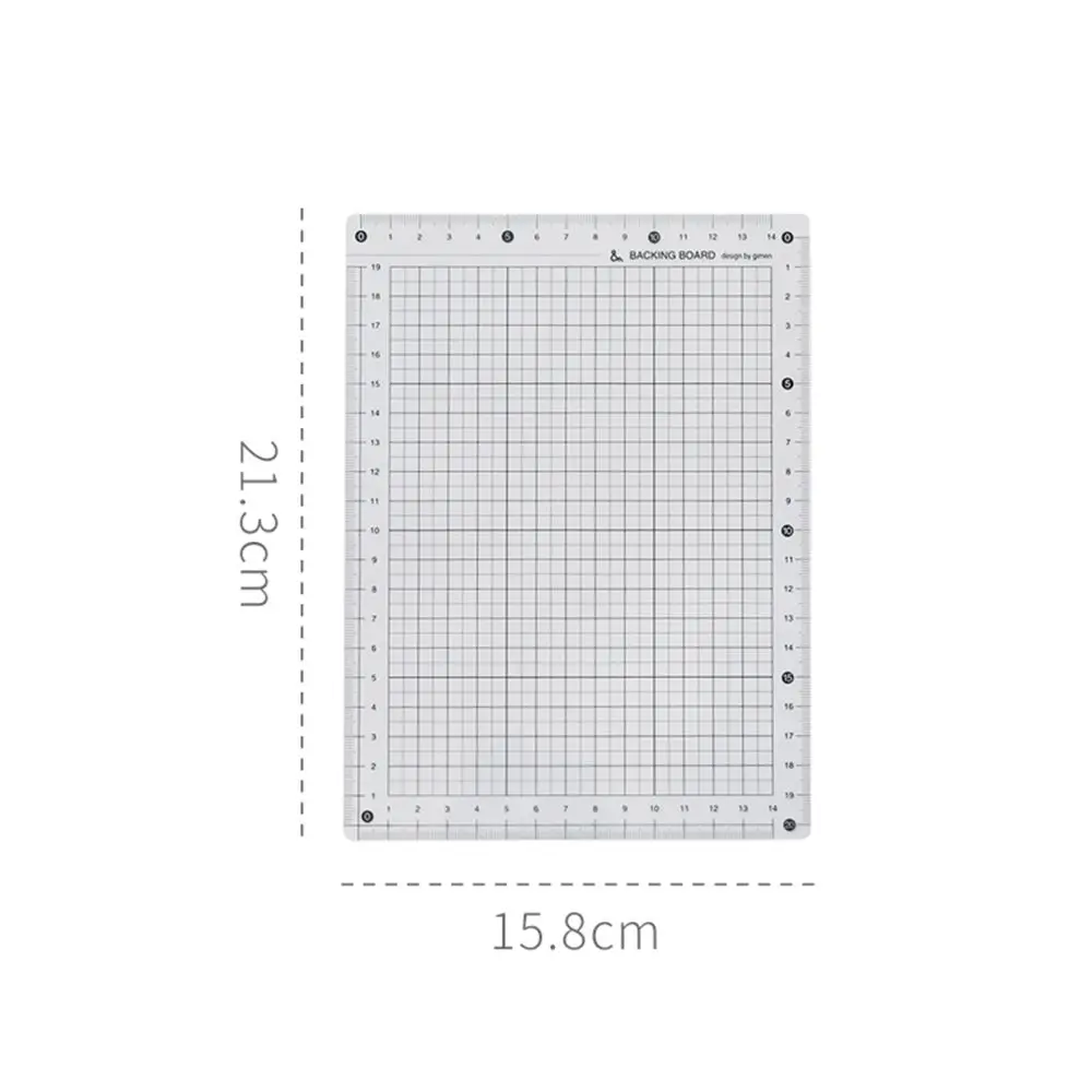 

Measuring Supplies Students School Stationery Handwriting Plank Writing Pad Drawing Clipboard Ruler Board Cutting Mats