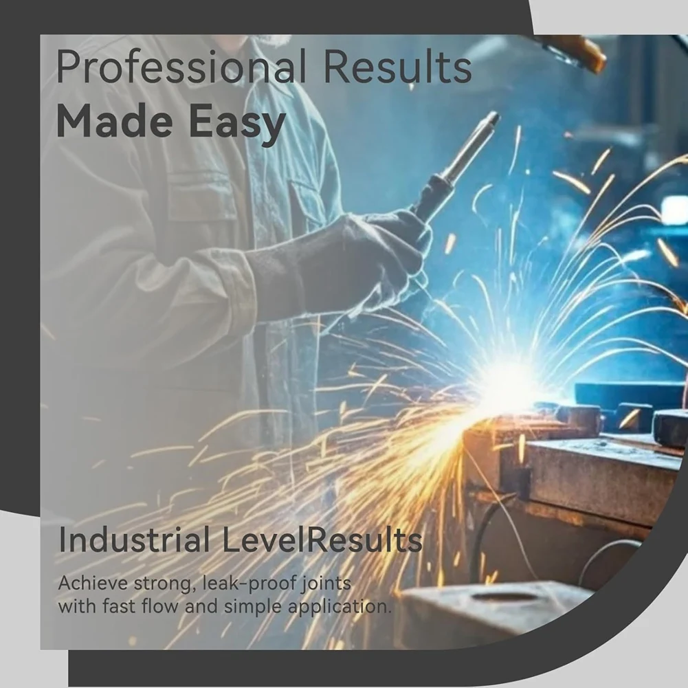 

Сварочные прутки ABZL из серебристой фосфористой меди для холодной штамповки, 42 шт., для холодильников, систем ОВКВ и пайки