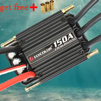 ESC Speed Controller Flycolor 150A 120A 90A 70A 50A  Brushless ESC  Stand 2-6S Lipo BEC 5.5V/5A for RC Boat F21267/71F