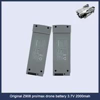 Z908 Battery 3.7V 2000MAh Original Rechargeable Battery For Z908 Pro MAX RC Drone Lipo Battery Packs Quadcopter Accessoires