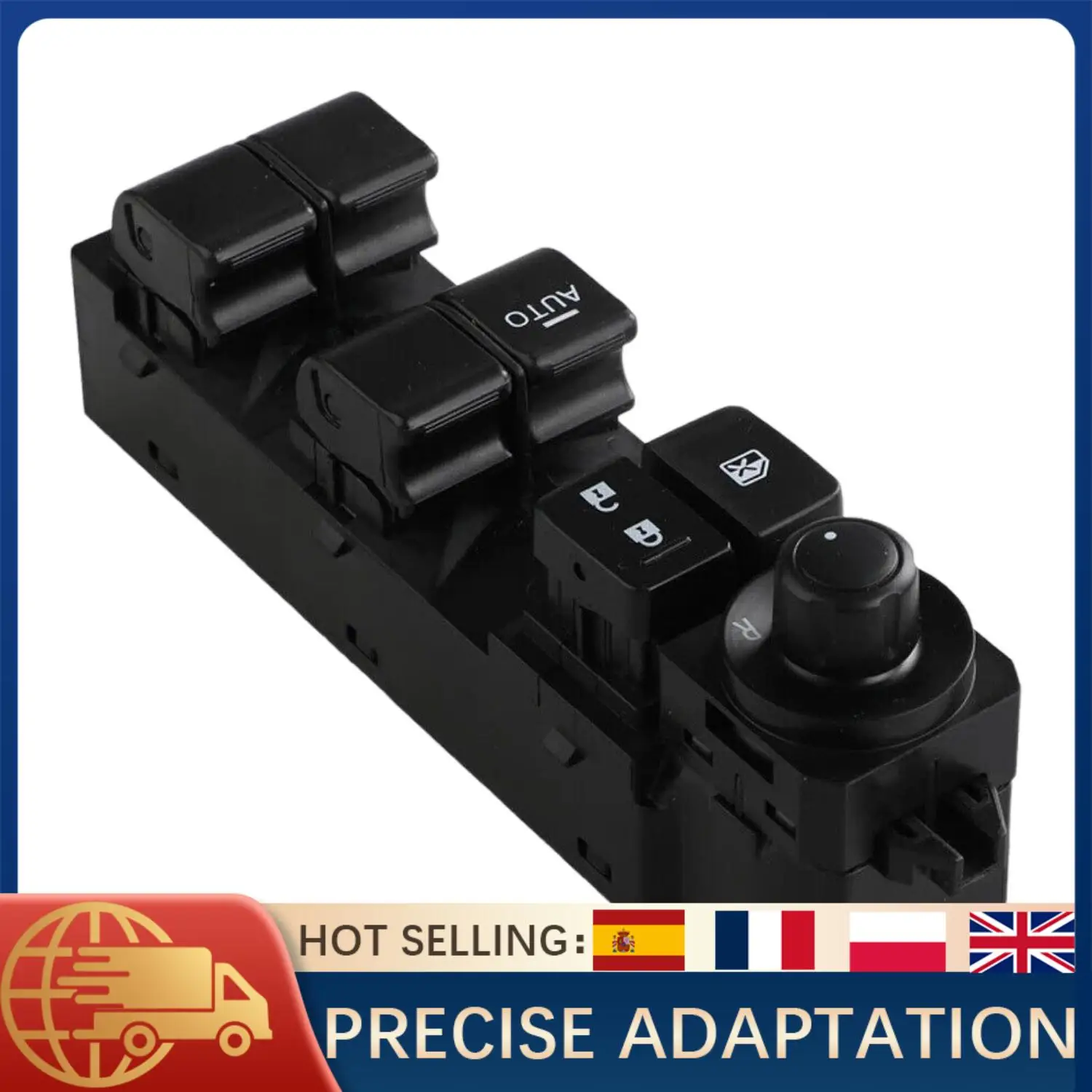 

Переключатель управления стеклоподъемником с левым рулем OE BKC3-66-350A BKC3-66350 для Mazda CX-5 2013 2014, замена главного переключателя со стороны водителя