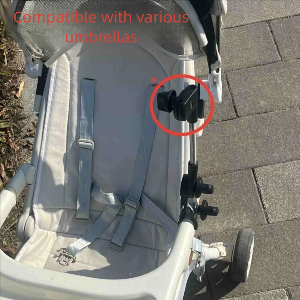 

Многофункциональный зажим для зонта Convienent, черный, высококачественный зажим для солнцезащитного зонта, пластиковый универсальный держатель для зонта, велосипед