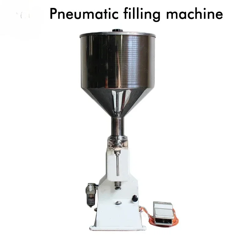 

1PC Pneumatic liquid filling machine A02 small dose stainless steel filling machine large capacity paste filling machine