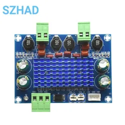 High Power Digital Power Amplifier Board 2*120W XH-M572 TPA3116D2 Chassis Dedicated Plug-in Input 5V 24V 28V Output 120W