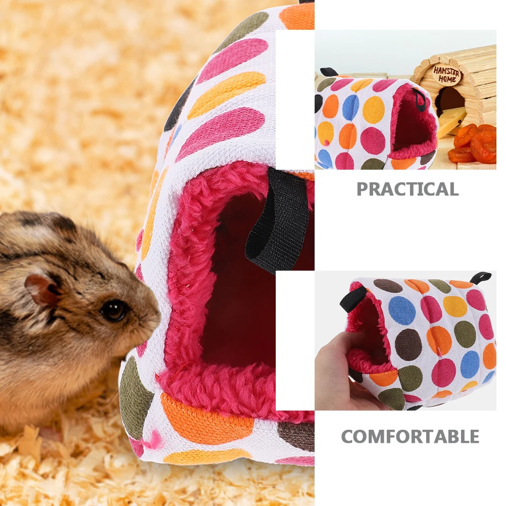 

Hamster Bed House Cotton Nest Pet Bedding Chinchilla Hanging Hammock for Cage Hammocks Small Animal Houses