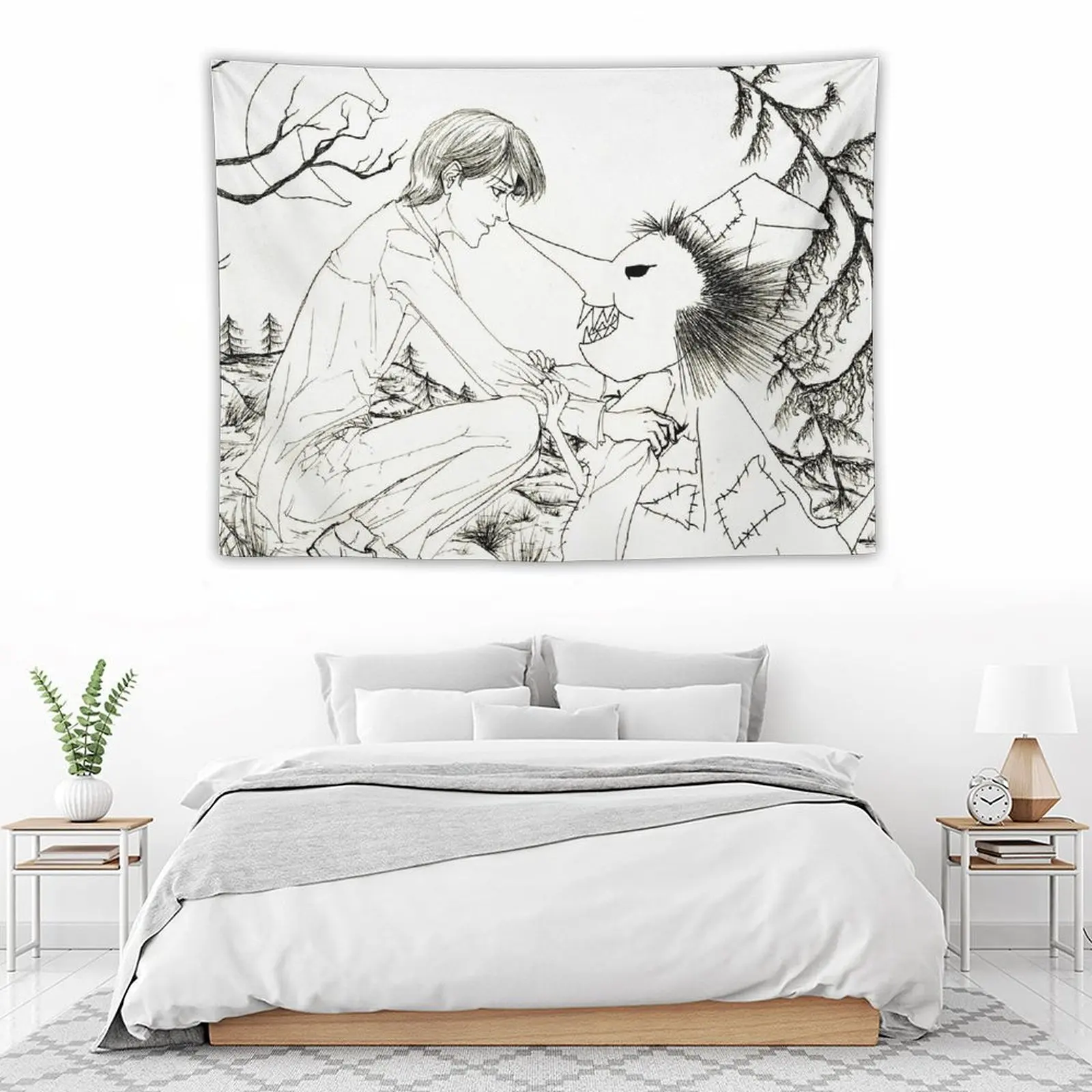 

The Nameless Monster Tapestry Aesthetic Home Decor Wall Mural Wall Hangings Decoration Decoration For Rooms Tapestry