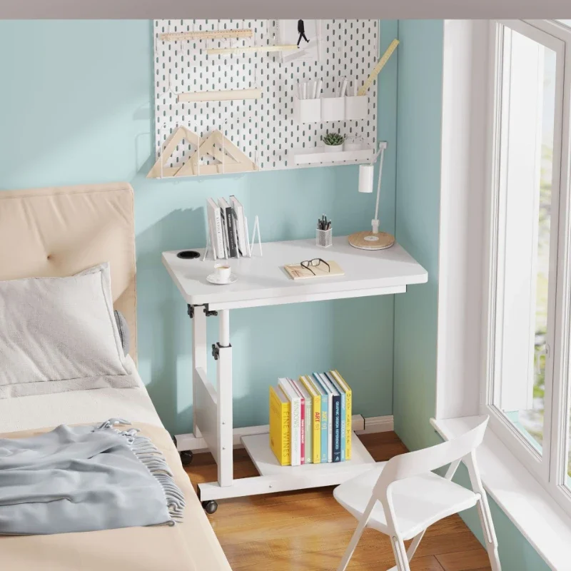 Bedside table removable lifting table bed notebook computer table foldable sturdy and durable