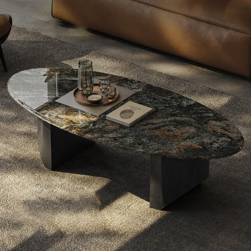 

Small Irregular Coffee Table Designer Style Unique Minimalist Black Coffee Table Center Nordic Meuble Salon Furniture For Home