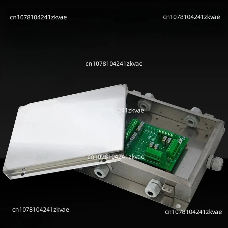 Waterproof and Moisture-Resistant Stainless Steel Junction Box for Sensors 4-Wire, 6-Wire, 8-Wire, 10-Wire
