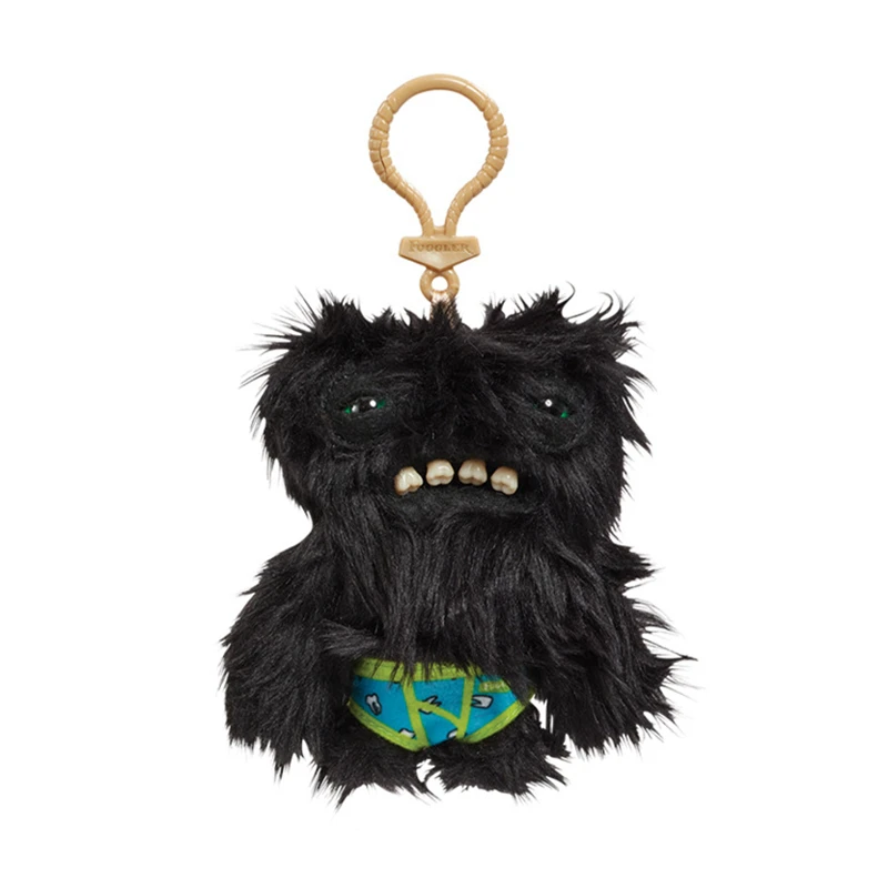 10cm Fuggler Plüsch-Spielzeug Schlüsselanhänger Lustiges Hässliches Zahnmonster Baby Fugg Weit Augenstarrtendes Seltsames Weiches Stofftier Taschenanhänger Schlüsselring Geschenk – Detail 9
