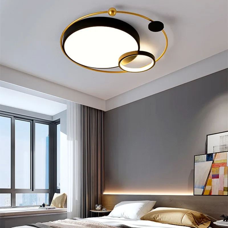 Warm Master Bedroom Warm Creative LED Postmodern Restaurant 2020 Personality