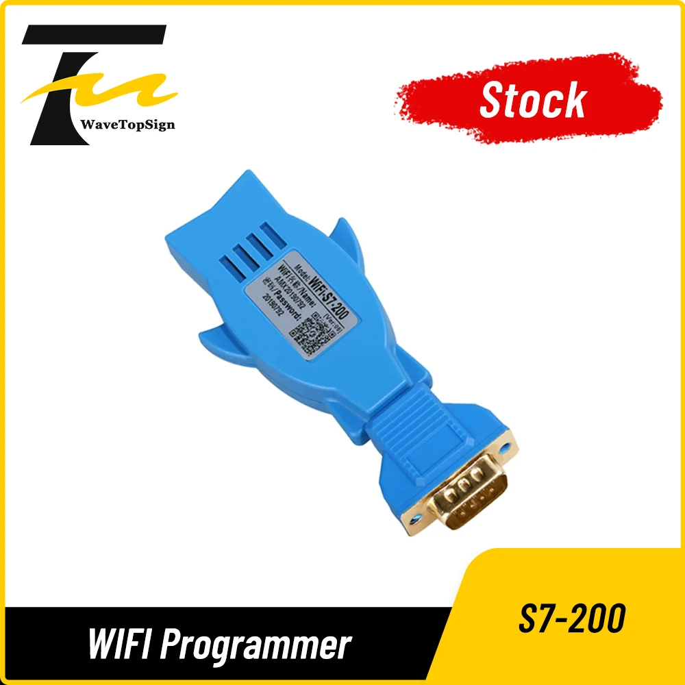 Programador WiFi PLC para Siemens S7-200, Módulo de Comunicação Sem Fio para Download Remoto e Programação PPI