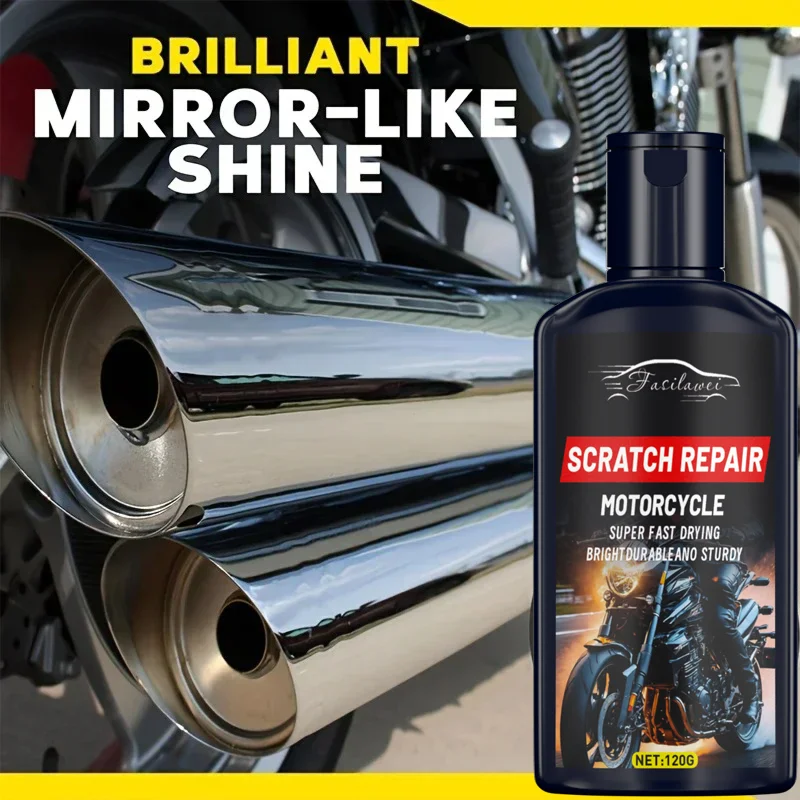 Car Wheel Rim Scratch Refurbishment Paste, Tire Rim Scratch Paint Repair Paste - Black And White Silver Aluminum Alloy Rim image 4