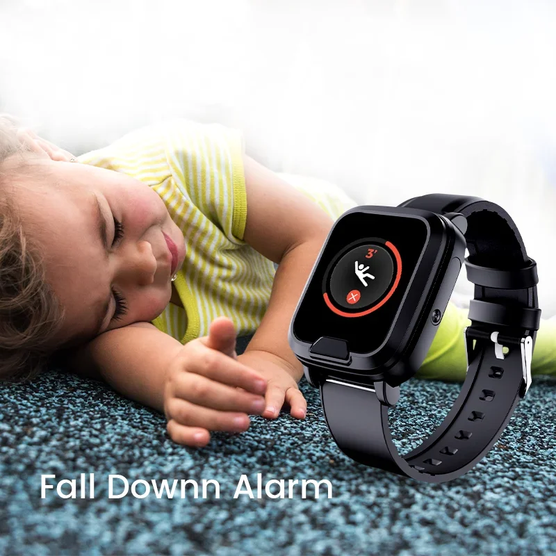 EV06 Personal Emergency PERS Instant Emergency Help Fall Detection Cellular 4G LTE Smartwatch