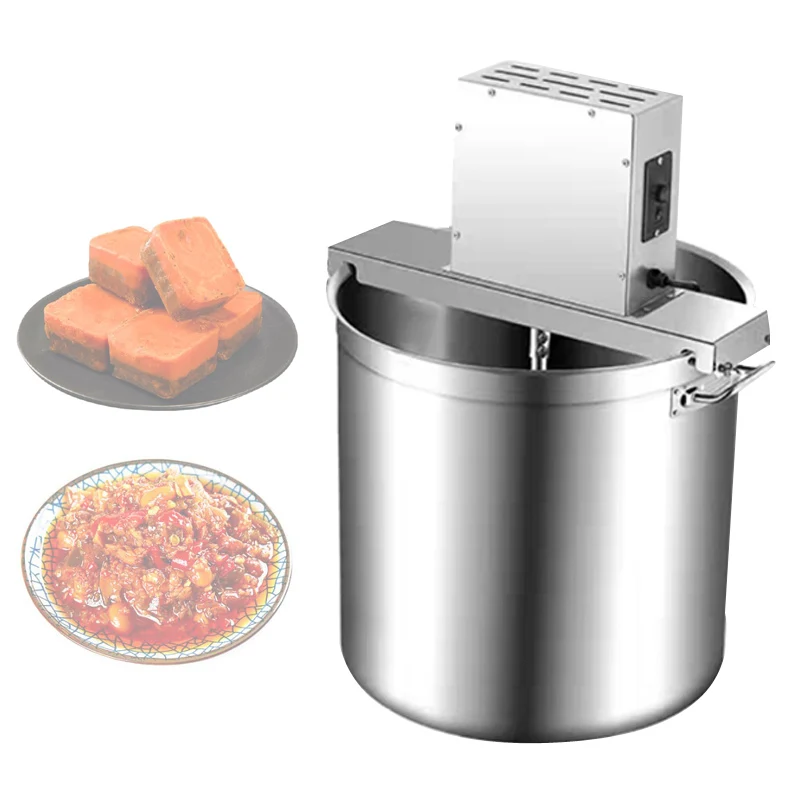 Hot Pot Sauce Soup Stir-frying Machine Soup Syrup Sauce Cooker With Mixer Machine