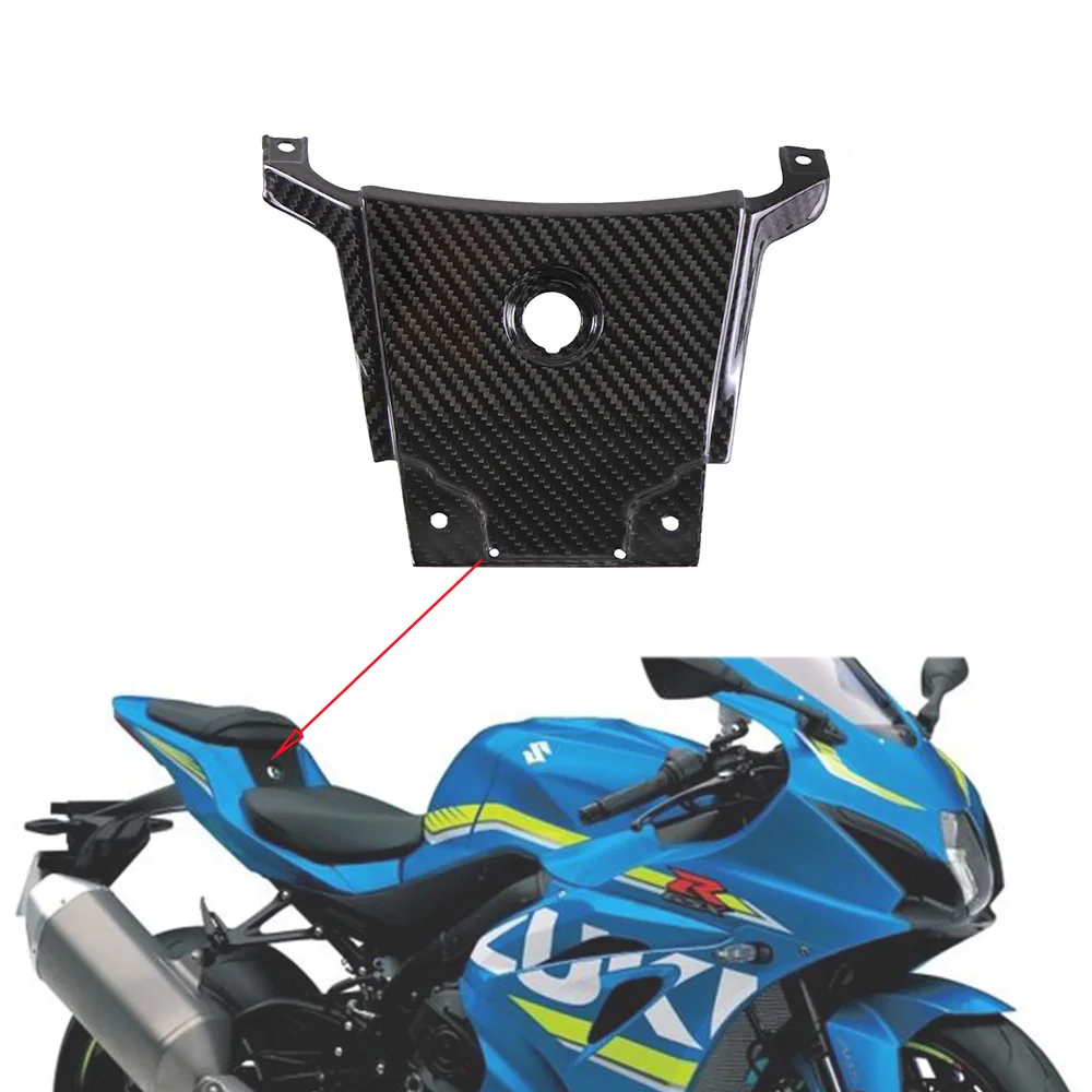 

For Suzuki GSX-R GSXR 1000 2017 2018 2019 2020 2022 2023 Carbon Fiber Rear Central Seat Cover Motorcycle Accessories Fairing Kit