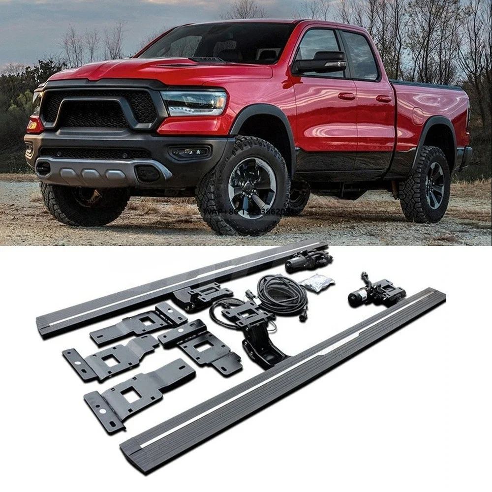 

Auto Exterior Accessories Pick-up Truck Waterproof Power Electric Running Board Automatic Side Step Pedal for Ram 1500 09+