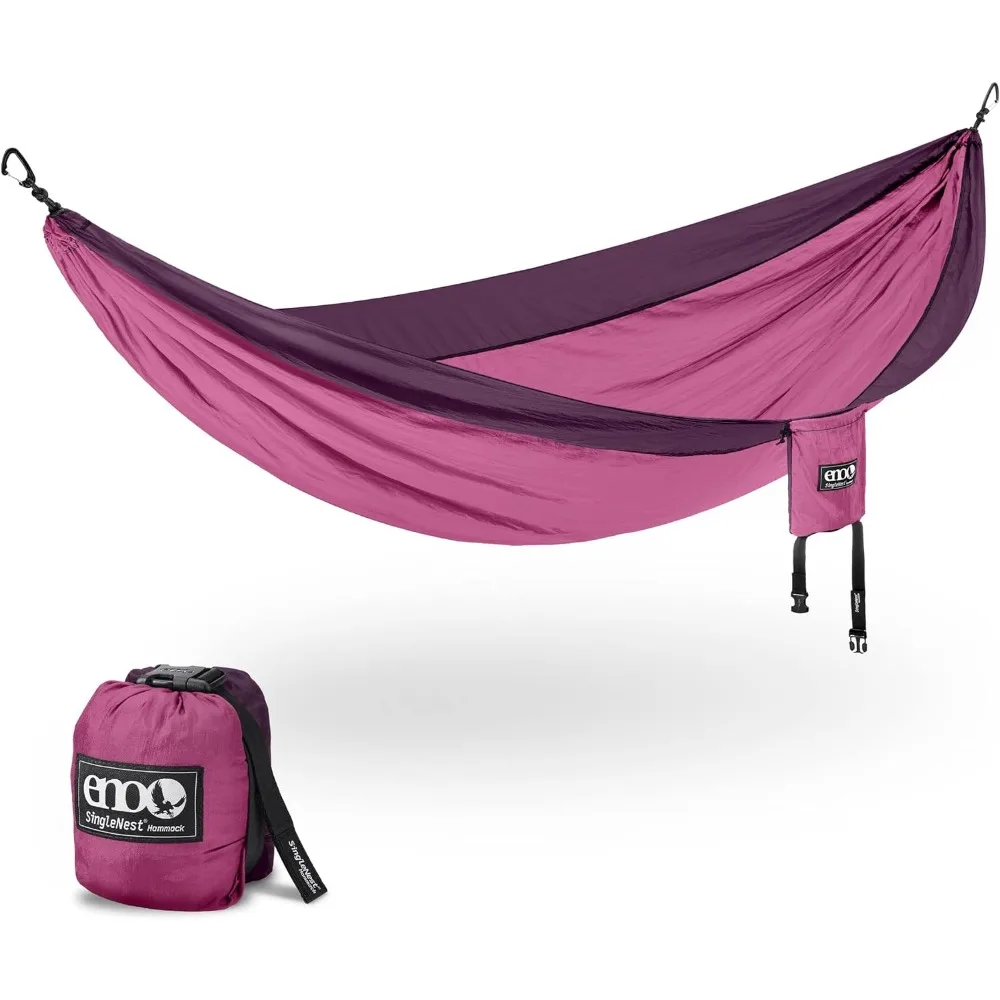 

Hammock - Lightweight, 1 Person Portable Hammock - for Camping, Hiking, Backpacking, Travel, a Festival,