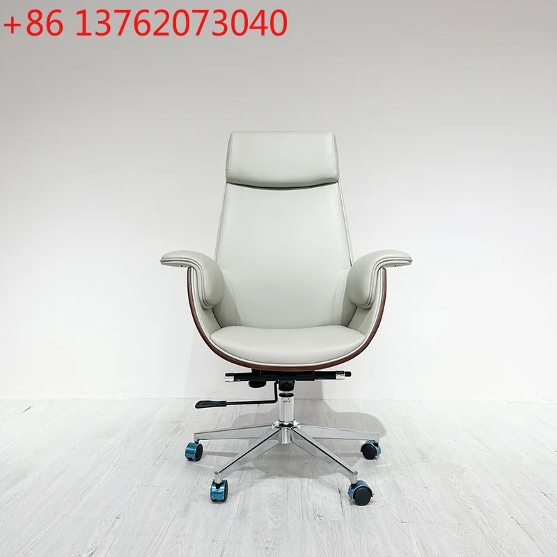 

Boss chair comfortable cowhide leather office chair