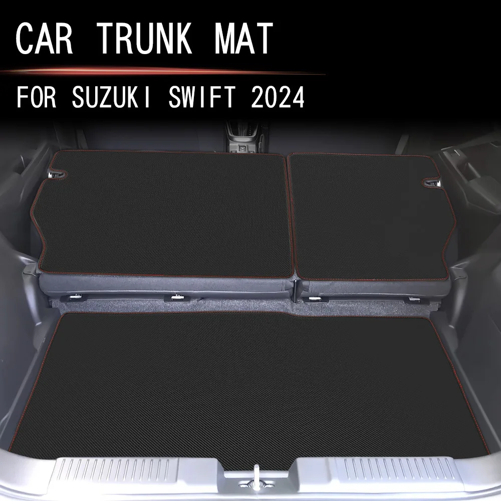 

for SUZUKI SWIFT Interior Accessories 2024 2025 Leather Trunk Mat Fully Enclosed Special Tailgate Mat Tailgate Protective Mat