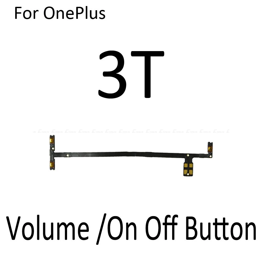 Mute Switch Power Key Ribbon Repair Part For OnePlus 3 3T 5 5T 6 6T 9R ON OFF Volume Button Control Flex Cable